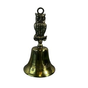 1970’s Vintage Brass Owl Bell